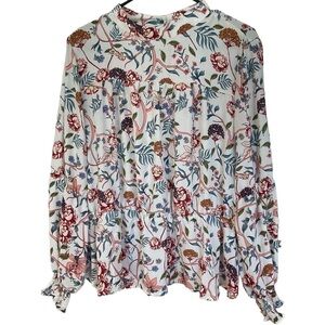 A LOVE STORY BABYDOLL STYLE BLOUSE SIZE XL